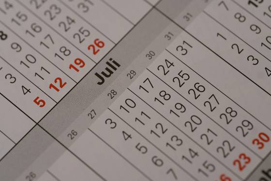 Foto: Kalender