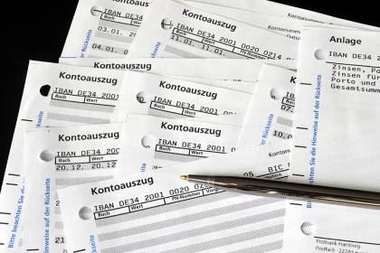 Foto: Kontoauszüge
